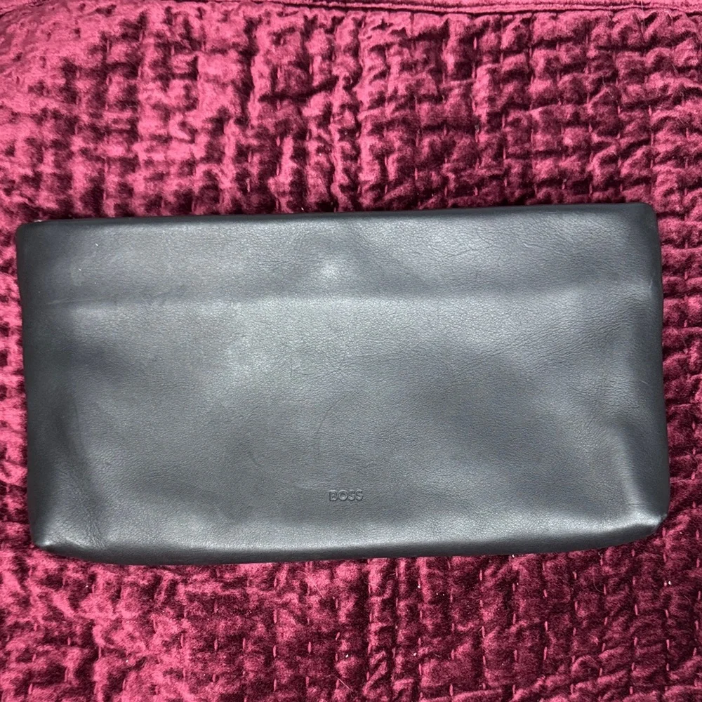 Boss Black Leather Bag